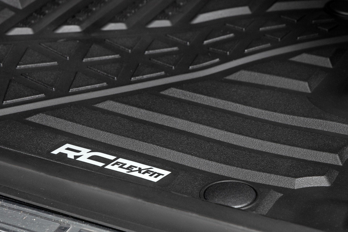 Rough Country FF-31422 Flex-Fit Floor Mats | FR & RR | Crew | Ram 1500 (19-24)/1500 TRX (21-24)