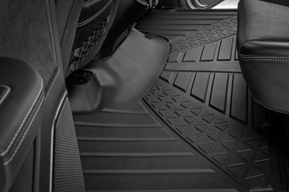 Rough Country FF-31422 Flex-Fit Floor Mats | FR & RR | Crew | Ram 1500 (19-24)/1500 TRX (21-24)
