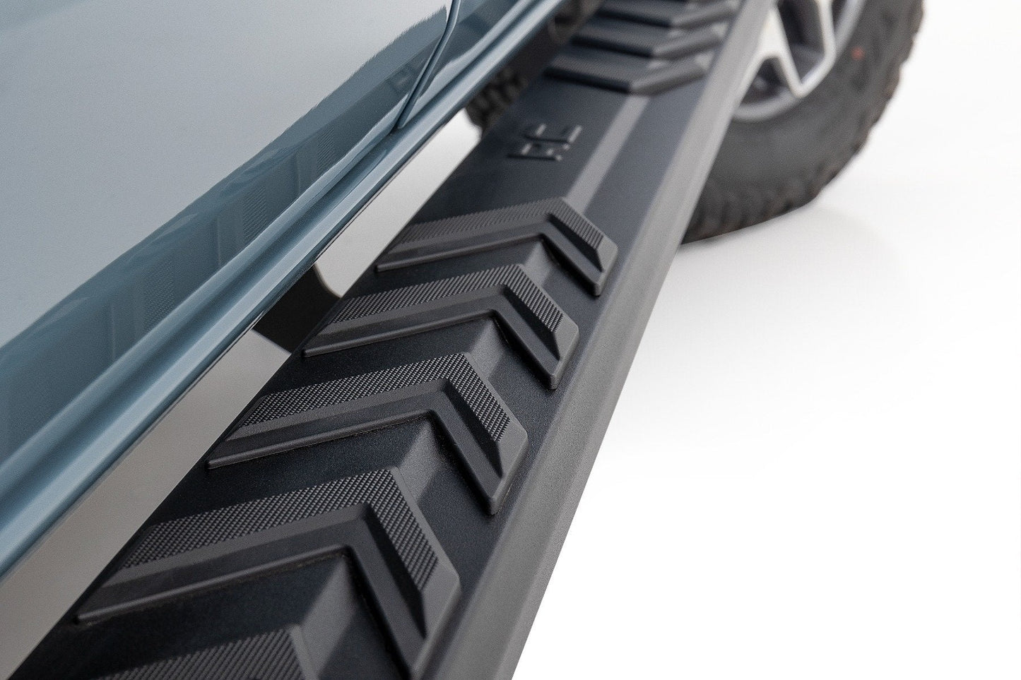 Rough Country 41007A BA2 Running Boards | Side Step Bars | 4-Door | Ford Bronco 4WD (2021-2025)