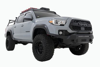 Rough Country 71083 LED Light Kit | Ditch Mount | 2" Black Pair | Amber DRL | Toyota Tacoma (16-23)