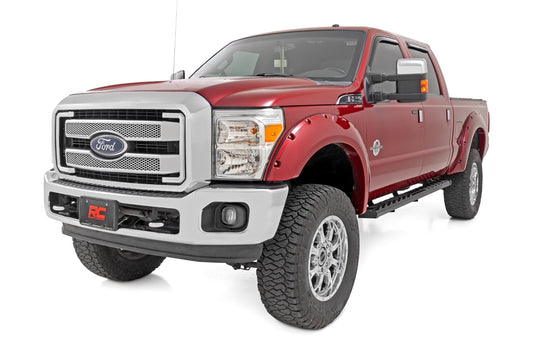 Rough Country 41011 BA2 Running Boards | Side Step Bars | Ford F-250/F-350 Super Duty (99-16)