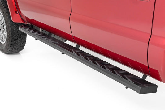 Rough Country 41011 BA2 Running Boards | Side Step Bars | Ford F-250/F-350 Super Duty (99-16)