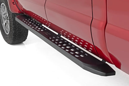 Rough Country 44009 RPT2 Running Board | Crew Cab | Black | Ford F-250/F-350 Super Duty (09-16)
