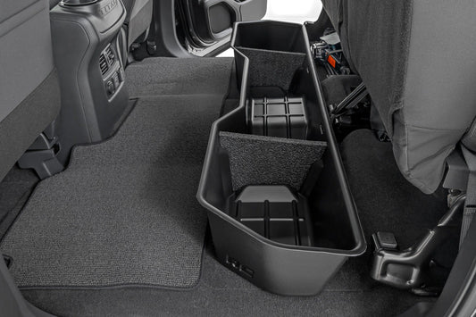 Rough Country RC09705 Under Seat Storage | Crew Cab | Nissan Titan 2WD/4WD (2004-2024)