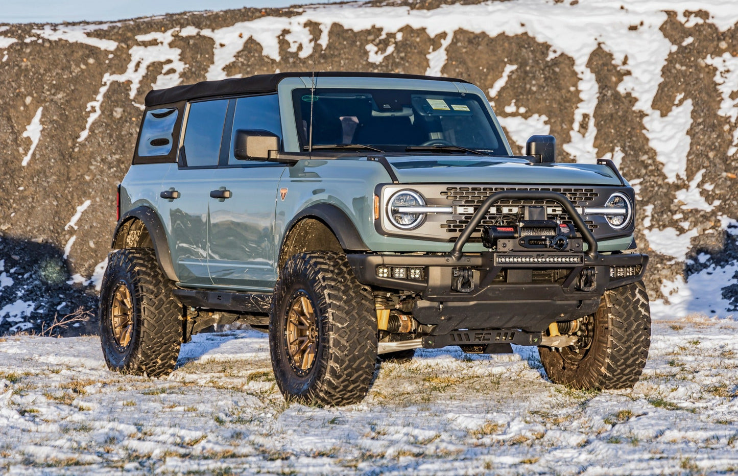 Rough Country 51080 5 Inch Lift Kit | Badlands (Non Sasquatch) 2.3L | Ford Bronco 4WD (2021-2025)