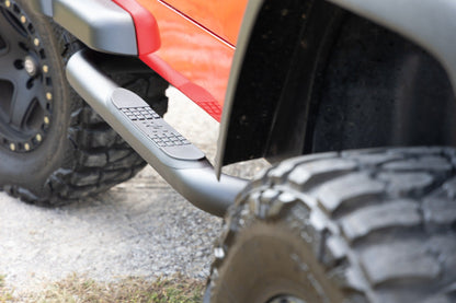 Rough Country 90799 Nerf Bar | 3inch tube | Jeep Wrangler TJ (97-06)/Wrangler YJ (87-95)