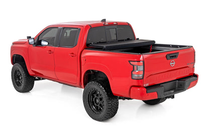 Rough Country 47520551B Hard Low Profile Bed Cover | 5' Bed | w/Cargo Mgmt | Nissan Frontier (22-26)