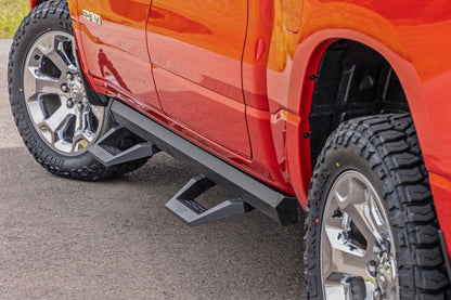 Rough Country 31008A SRX2 Adj Aluminum Step | Crew Cab | Ram 1500 (19-26)/1500 TRX (21-24)