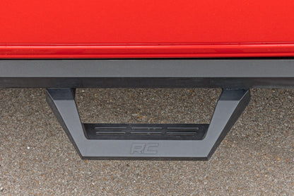Rough Country 31008A SRX2 Adj Aluminum Step | Crew Cab | Ram 1500 (19-26)/1500 TRX (21-24)