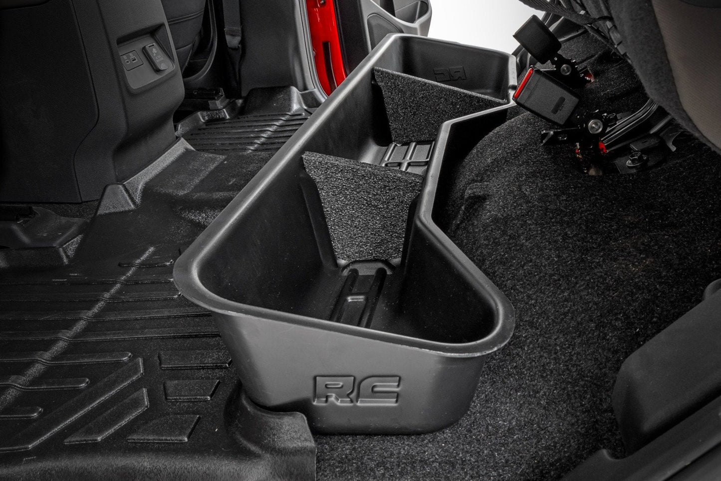 Rough Country RC09605 Under Seat Storage | Crew Cab | Nissan Frontier 2WD/4WD (2005-2026)