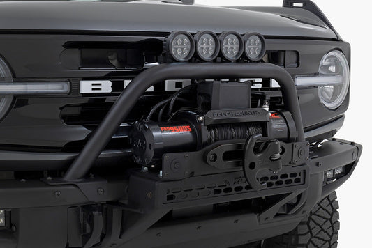 Rough Country 51114 Safari Bar | 3" OSRAM (Pair) | Wide | OE Modular Steel | Ford Bronco (21-25)