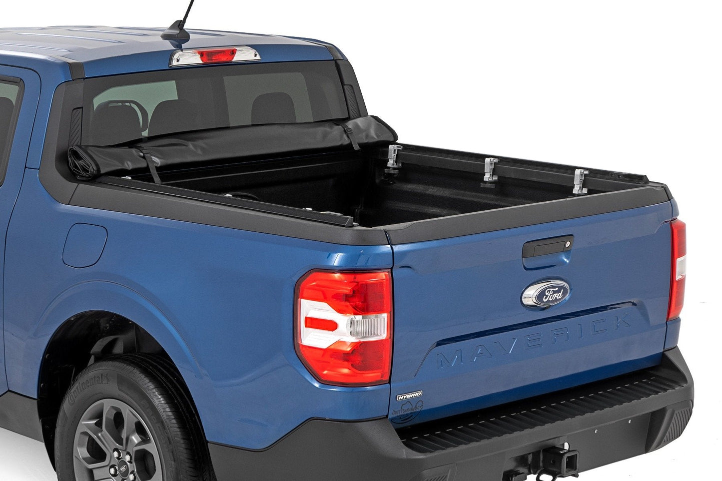 Rough Country 42534600 Soft Roll Up Bed Cover | 4'6" Bed | Ford Maverick 2WD/4WD (2022-2026)