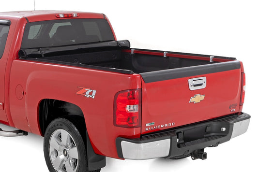 Rough Country 42207650 Soft Roll Up Bed Cover | 6'7" Bed | Chevy/GMC 1500/2500HD/3500HD (07-14)