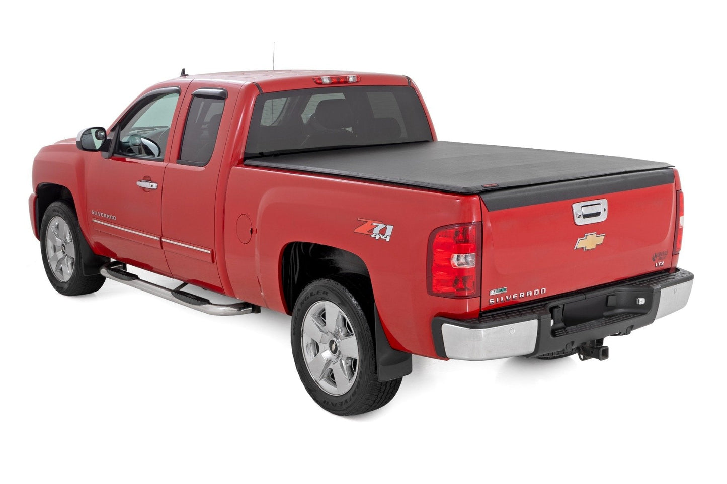 Rough Country 42207650 Soft Roll Up Bed Cover | 6'7" Bed | Chevy/GMC 1500/2500HD/3500HD (07-14)