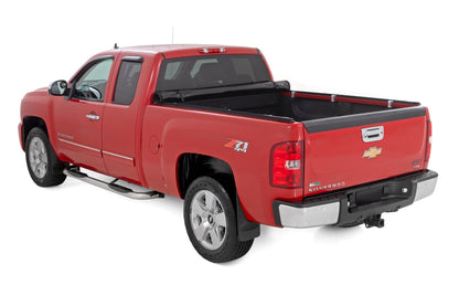 Rough Country 42207650 Soft Roll Up Bed Cover | 6'7" Bed | Chevy/GMC 1500/2500HD/3500HD (07-14)