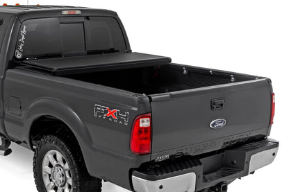 Rough Country 47214651B Hard Low Profile Bed Cover | 6'10" Bed | Ford F-250/F-350 Super Duty (99-16)