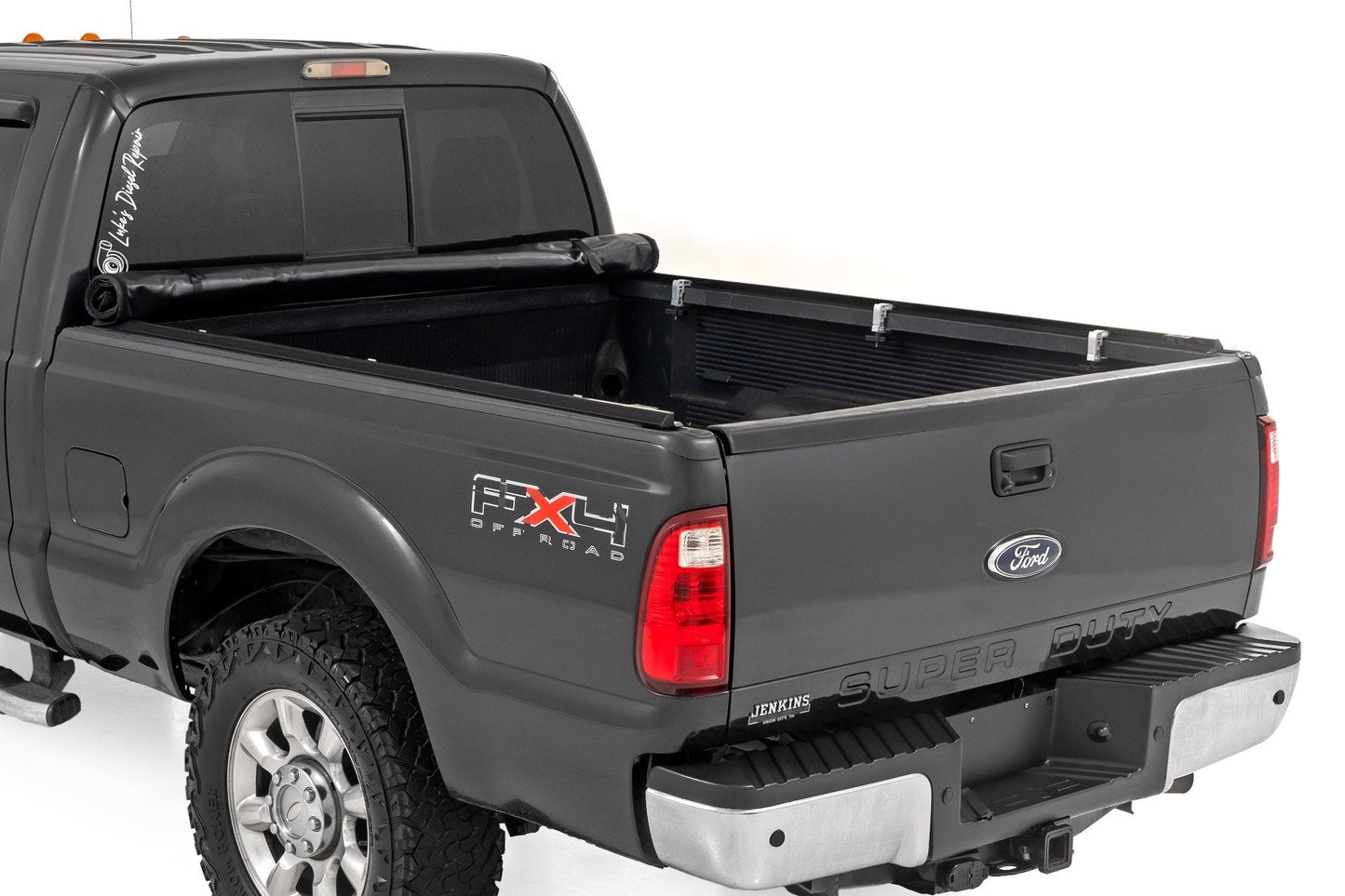 Rough Country 42599650 Soft Roll Up Bed Cover | 6'10" Bed | Ford F-250/F-350 Super Duty (99-16)