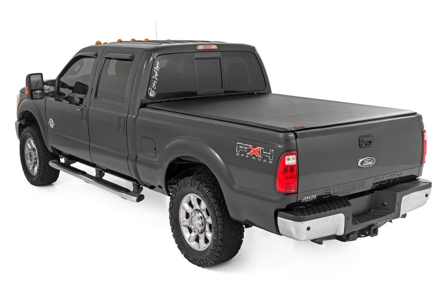 Rough Country 42599650 Soft Roll Up Bed Cover | 6'10" Bed | Ford F-250/F-350 Super Duty (99-16)