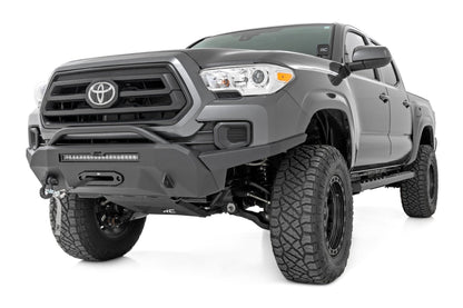 Rough Country 41009 BA2 Running Boards | Side Step Bars | Double Cab | Toyota Tacoma (05-23)