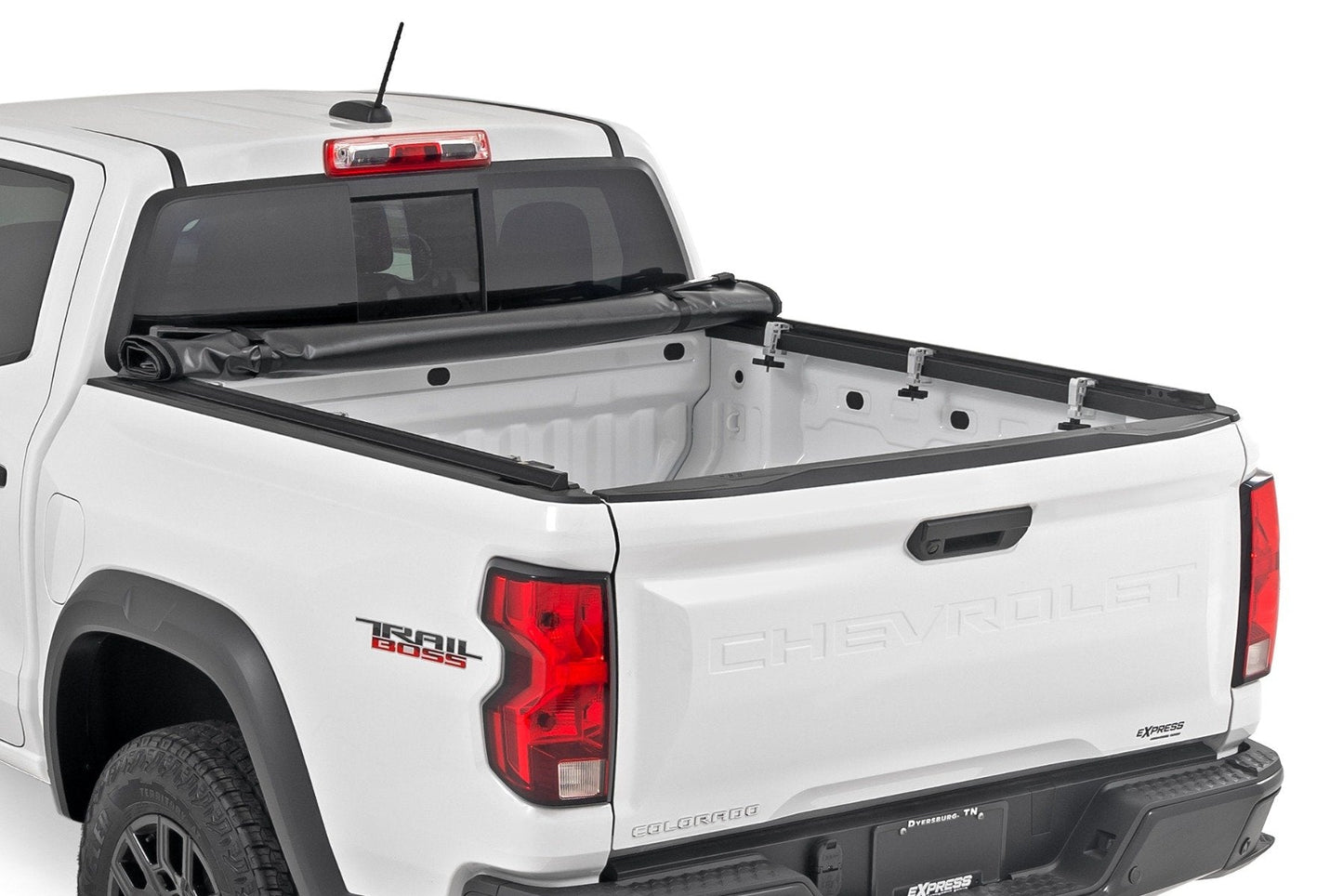 Rough Country 42120500 Soft Roll Up Bed Cover | 5' Bed | Chevy/GMC Canyon/Colorado 2WD/4WD (15-26)