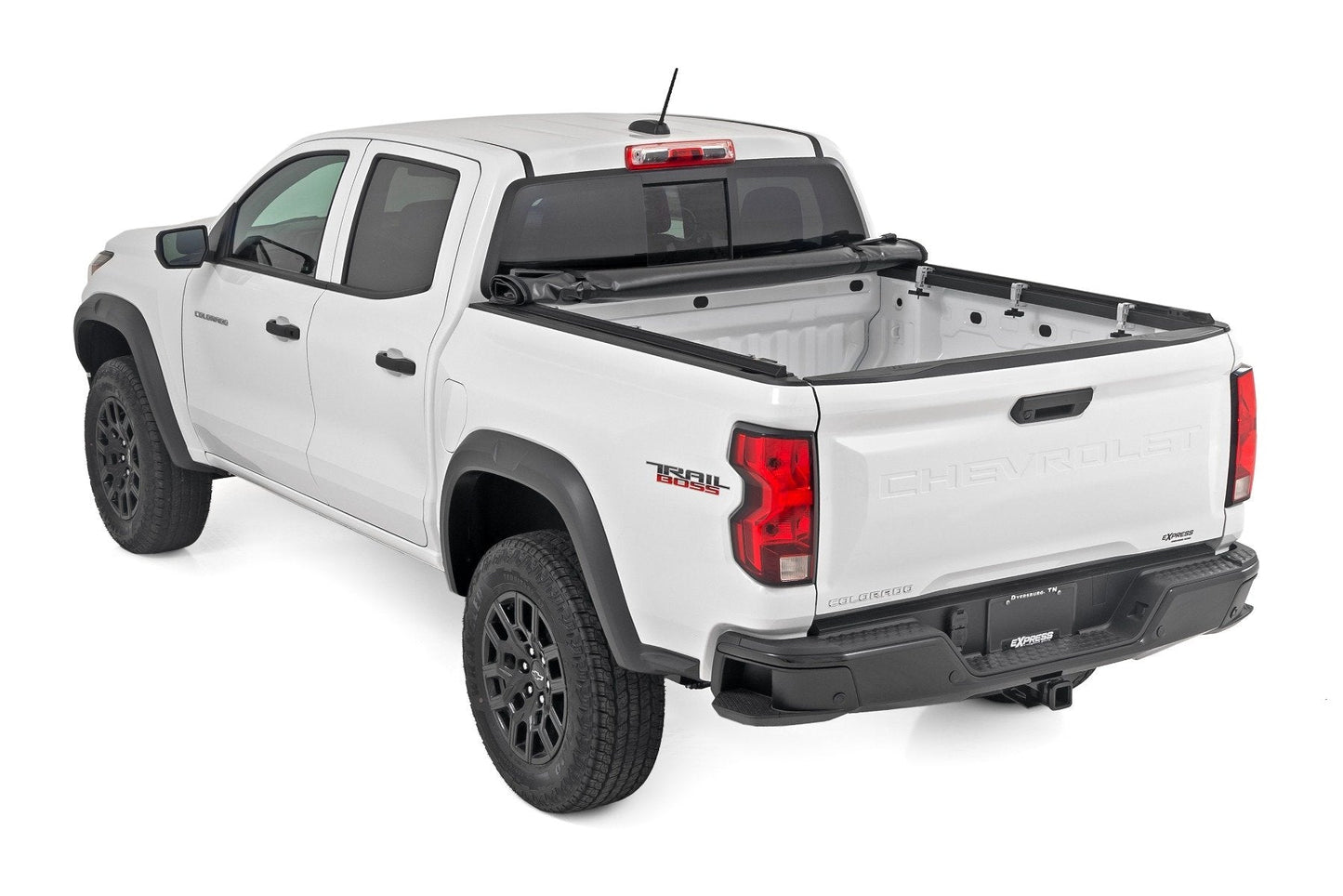 Rough Country 42120500 Soft Roll Up Bed Cover | 5' Bed | Chevy/GMC Canyon/Colorado 2WD/4WD (15-26)
