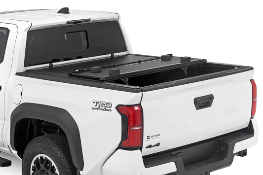 Rough Country 47415551B Hard Low Profile Bed Cover | 5' Bed | Toyota Tacoma 2WD/4WD (2024-2026)