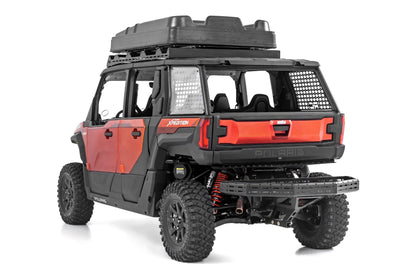 Rough Country 93196 Bed Side Rear Windows | Scratch Resistant | Polaris XPEDITION ADV 5