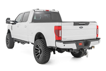 Rough Country RCF1596CCB Nerf Steps | Cab Length | Crew | Ford F-150/Lightning/F-250/F-350/Raptor (15-26)