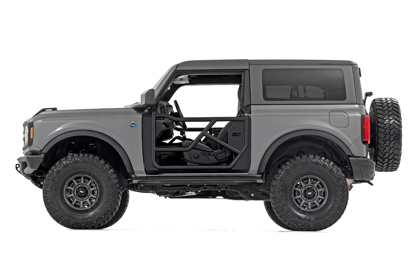 Rough Country 10659 Tubular Doors | 2 Door | Ford Bronco (2 Door) 4WD (2021-2025)