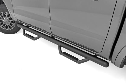 Rough Country RCF1981CCB Nerf Steps | Cab Length | Crew Cab | Ford Ranger 2WD/4WD (2019-2025)