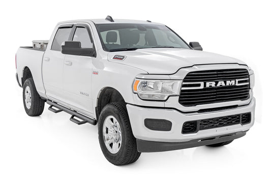 Rough Country RCD2080CCB Nerf Steps | Cab Length | Crew Cab | SRW | Ram 1500/2500/3500 2WD/4WD (10-25 & Classic)