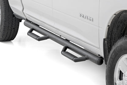 Rough Country RCD2080CCB Nerf Steps | Cab Length | Crew Cab | SRW | Ram 1500/2500/3500 2WD/4WD (10-25 & Classic)
