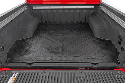Rough Country RCM525 Bed Mat | 5' Bed | RC Logo | Nissan Frontier 2WD/4WD (2005-2026)