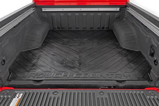Rough Country RCM525 Bed Mat | 5' Bed | RC Logo | Nissan Frontier 2WD/4WD (2005-2026)