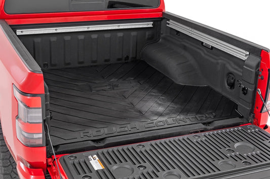 Rough Country RCM525 Bed Mat | 5' Bed | RC Logo | Nissan Frontier 2WD/4WD (2005-2026)