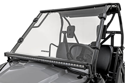 Rough Country 98122220 Full Windshield | Scratch Resistant | Honda Pioneer 520