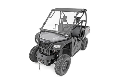 Rough Country 98122220 Full Windshield | Scratch Resistant | Honda Pioneer 520
