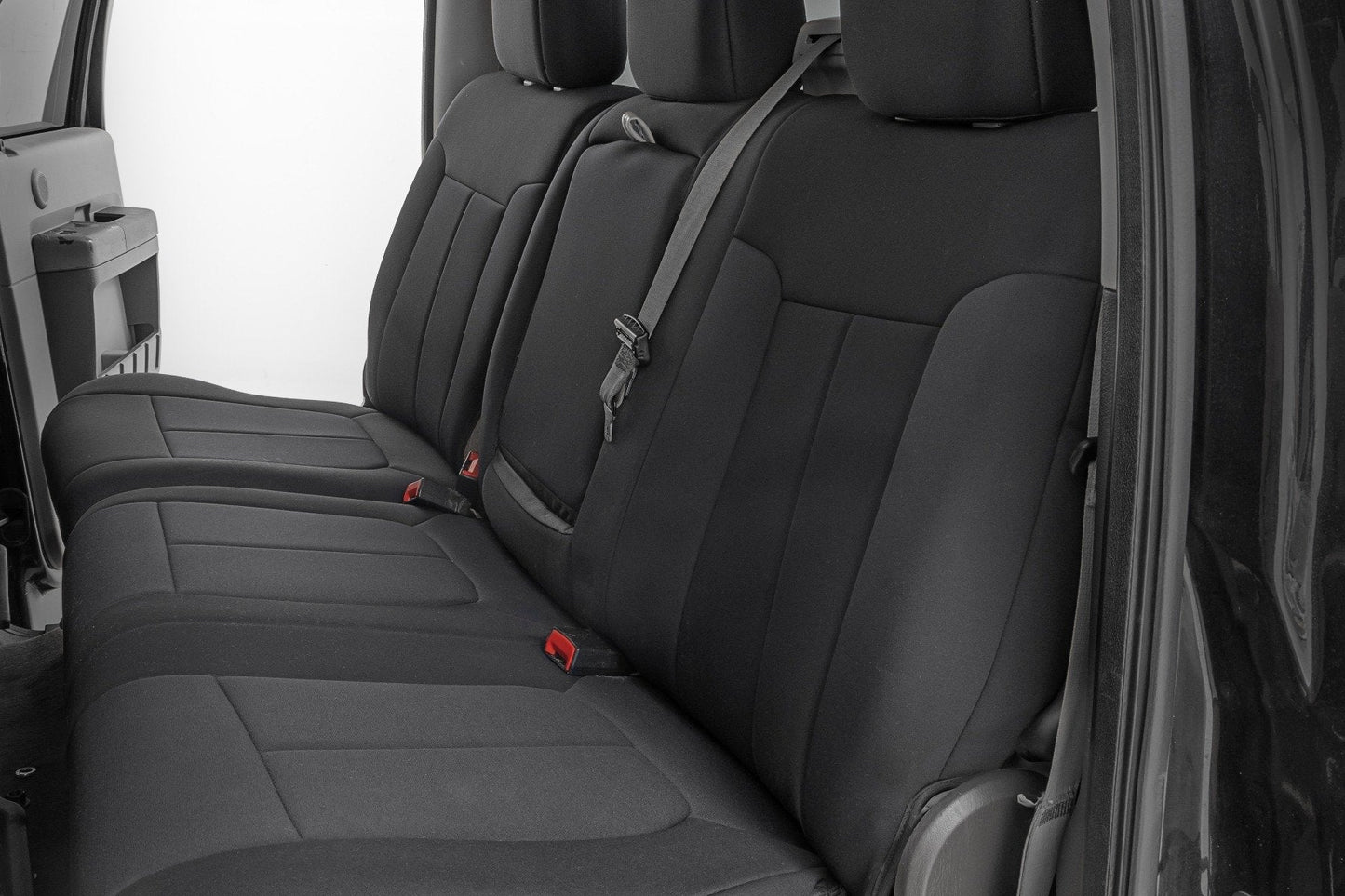 Rough Country 91055 Seat Covers | Front and Rear | Ford F-250/F-350 Super Duty 2WD/4WD (11-16)