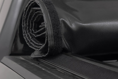 Rough Country 42308650 Soft Roll Up Bed Cover  | 6'7" Bed | Chevy/GMC Sierra 1500 (19-26)/Silverado 1500 (19-26)