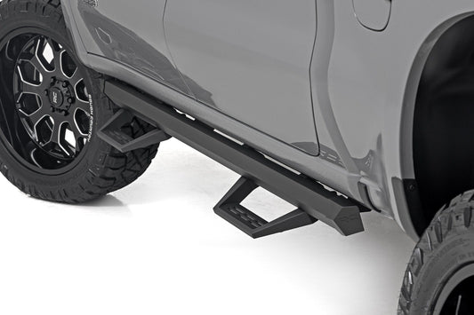 Rough Country 11019 SRL2 Adj Aluminum Step | Crew Cab | Chevy/GMC 1500/2500HD (19-26 & Refresh)