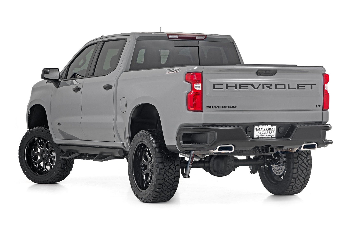 Rough Country 11019 SRL2 Adj Aluminum Step | Crew Cab | Chevy/GMC 1500/2500HD (19-26 & Refresh)
