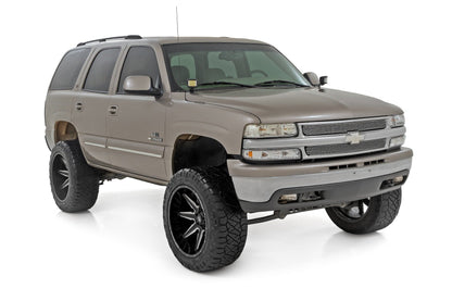 Rough Country 82282 LED Light Kit | Ditch Mount | 2" Black Pair | Spot | Chevy Silverado 1500 (99-06)/Tahoe (00-06)