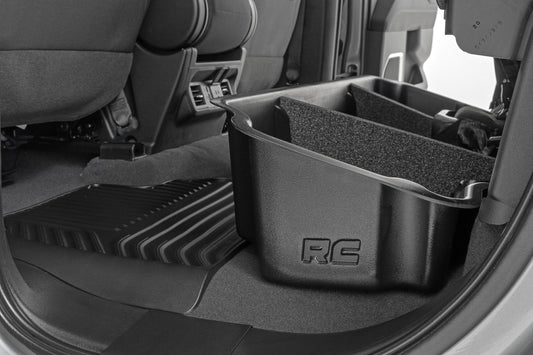 Rough Country RC09061 Under Seat Storage | Double Cab | Chevy/GMC 1500/2500HD/3500HD (19-26 & Classic)