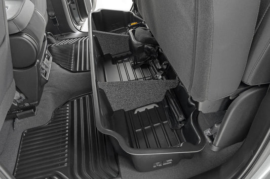 Rough Country RC09061 Under Seat Storage | Double Cab | Chevy/GMC 1500/2500HD/3500HD (19-26 & Classic)