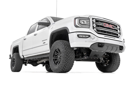 Rough Country 11650 7 Inch Stamped Steel LCA Lift Kit | Forged UCA | Bracket | Vertex | Chevy/GMC 1500 (16-18)