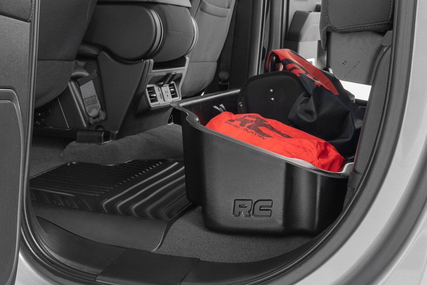 Rough Country RC09061 Under Seat Storage | Double Cab | Chevy/GMC 1500/2500HD/3500HD (19-26 & Classic)