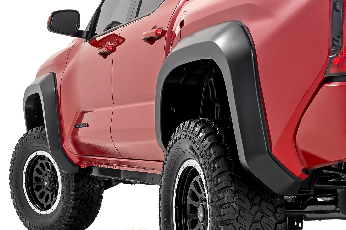 Rough Country O-T12421-089 Fender Flares | Sport | 089 Wind Chill Pearl | Toyota Tacoma 2WD/4WD (24-25)