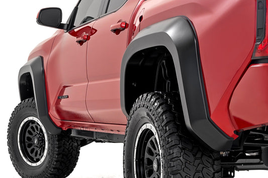 Rough Country O-T12421-1J9 Fender Flares | Sport | 1J9 Celestial Silver Metallic | Toyota Tacoma (24-25)
