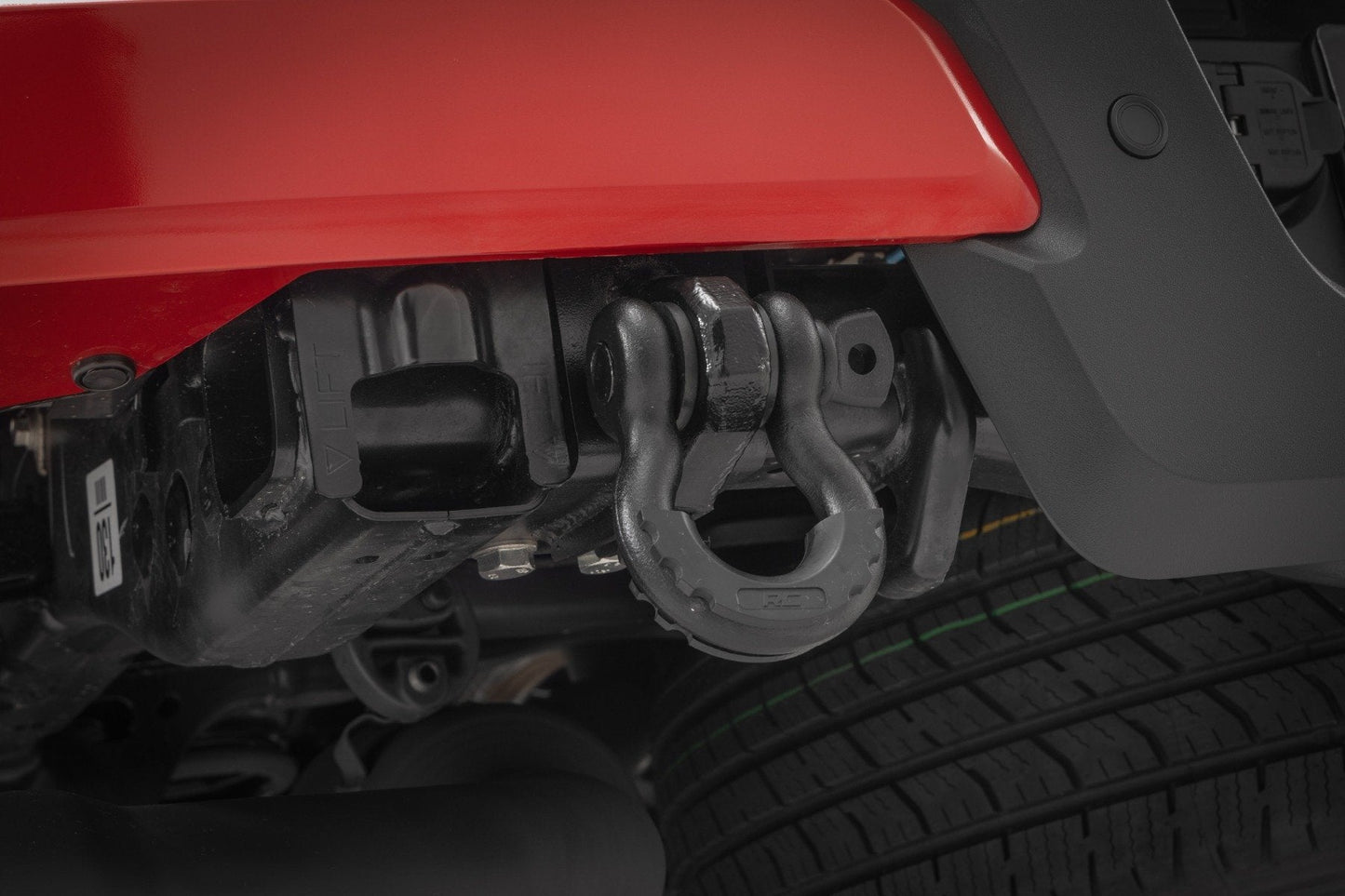Rough Country 73117 Rear Shackle Kit | D-Ring Combo | Toyota Tacoma 2WD/4WD (2024-2025)