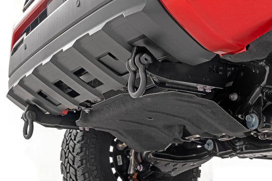 Rough Country 73126 Front Shackle Kit | D-Ring Combo | Toyota Tacoma 2WD/4WD (2024-2025)